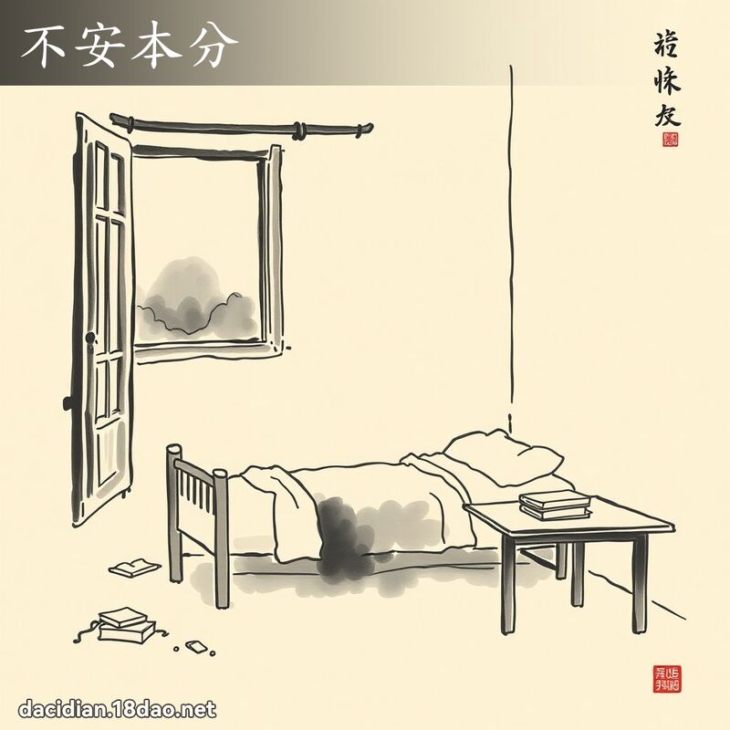 不安本分 配图