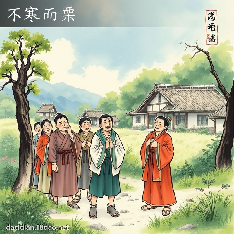 不寒而栗 配图