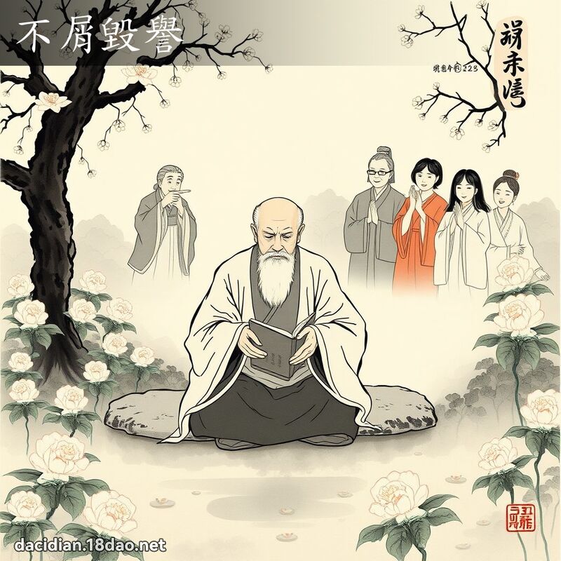 不屑毁誉 配图