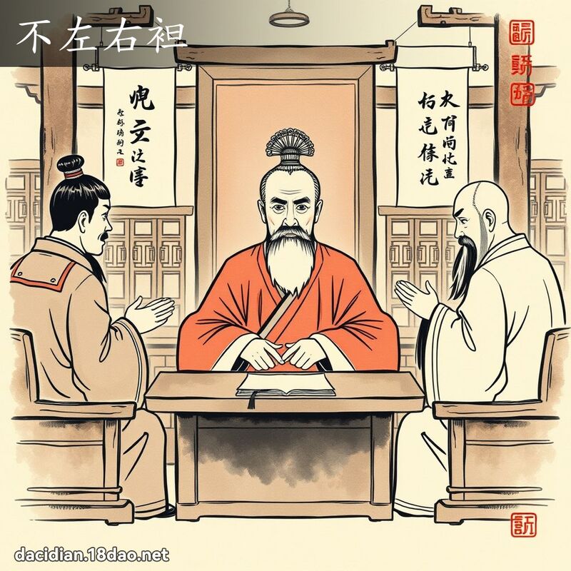 不左右袒 配图