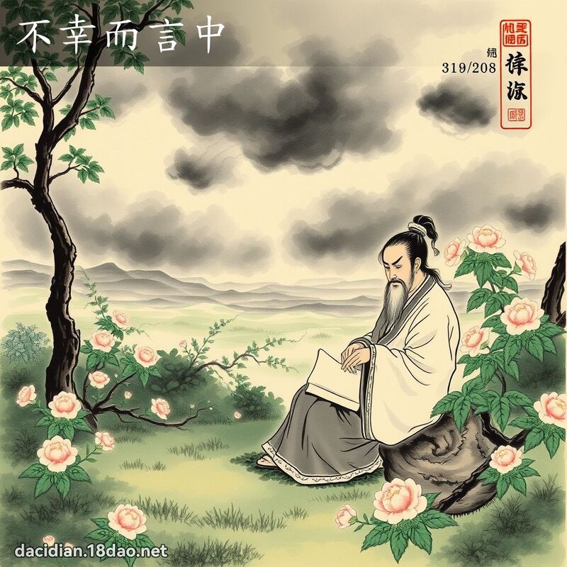 不幸而言中 配图