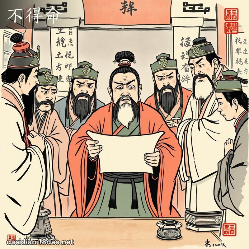 不得命 配图