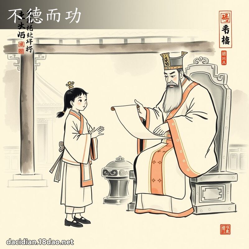 不德而功 配图