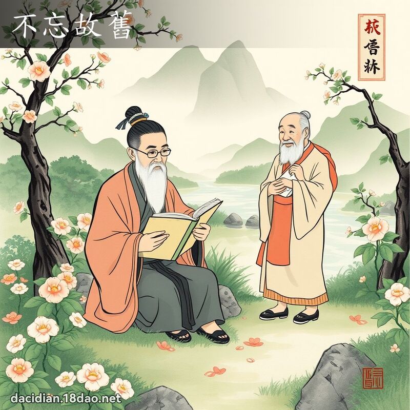 不忘故旧 配图