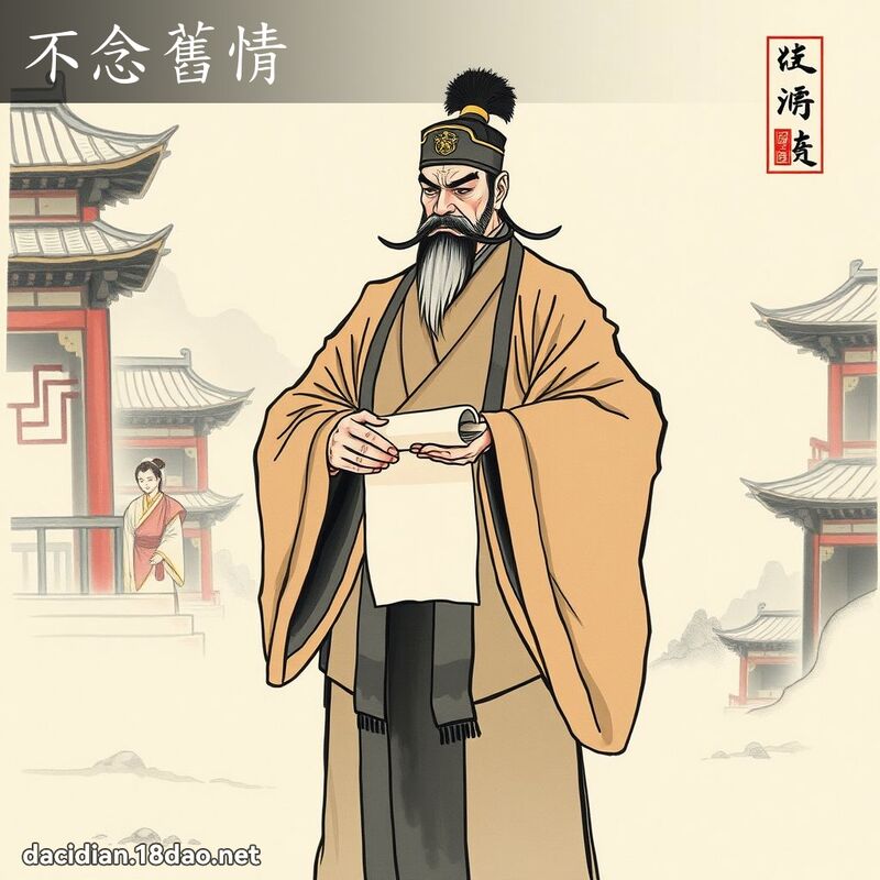 不念旧情 配图