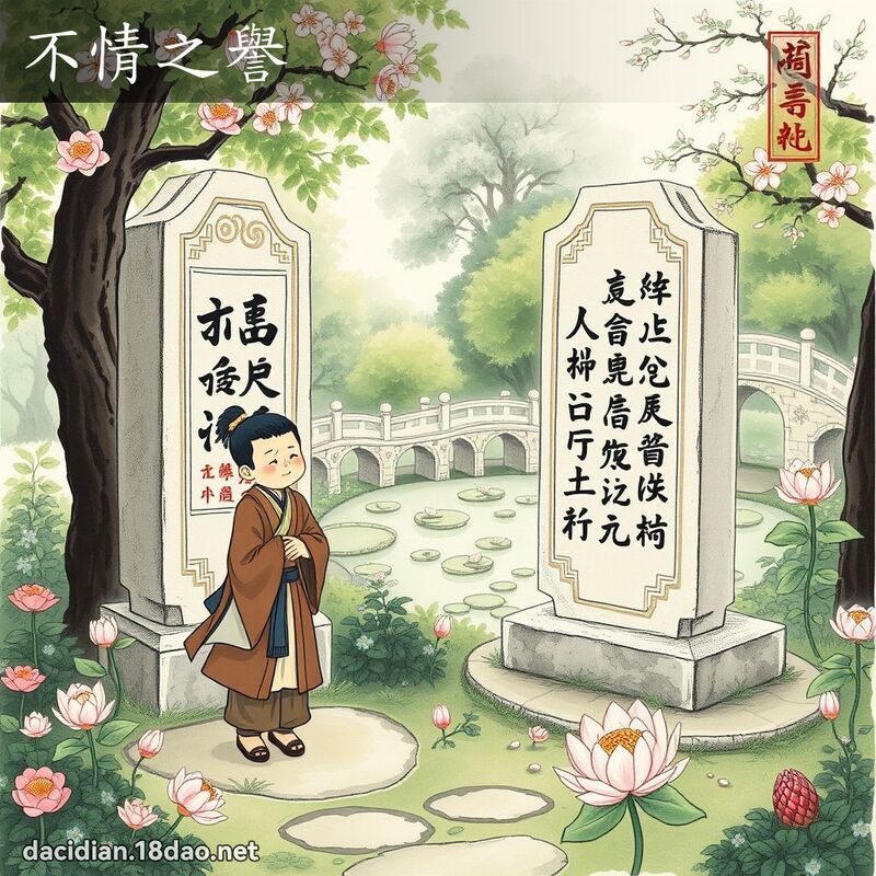 不情之誉 配图