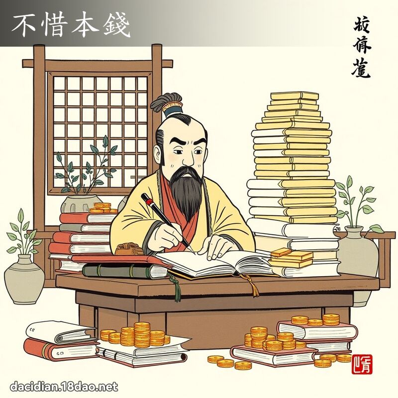 不惜本钱 配图