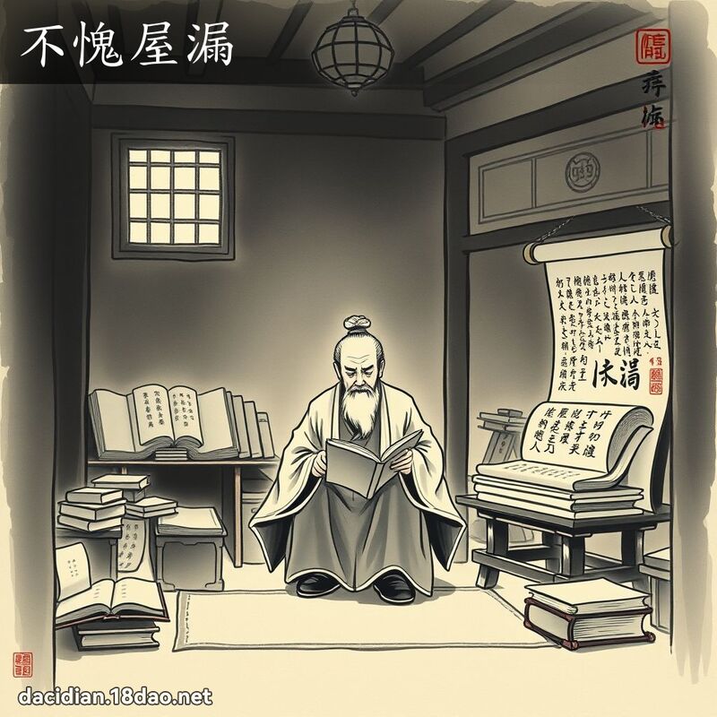 不愧屋漏 配图