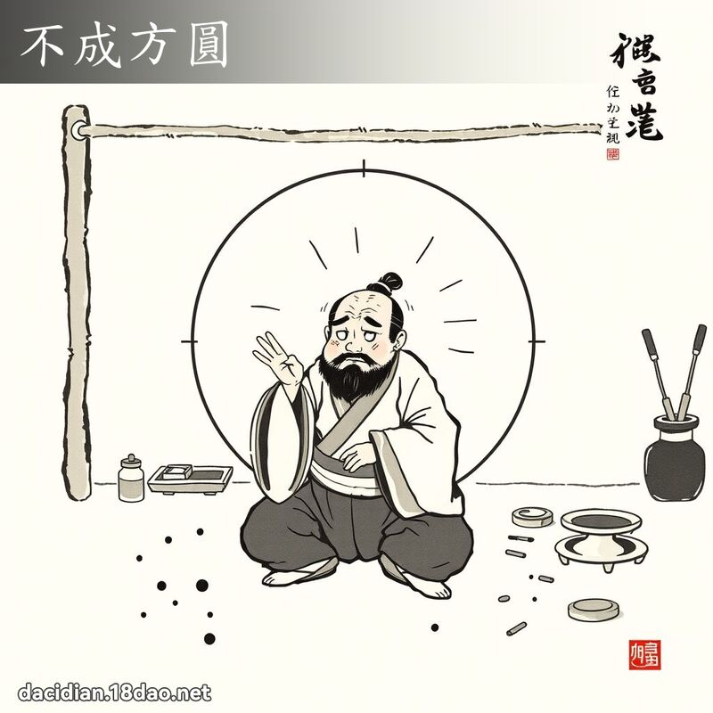 不成方圆 配图