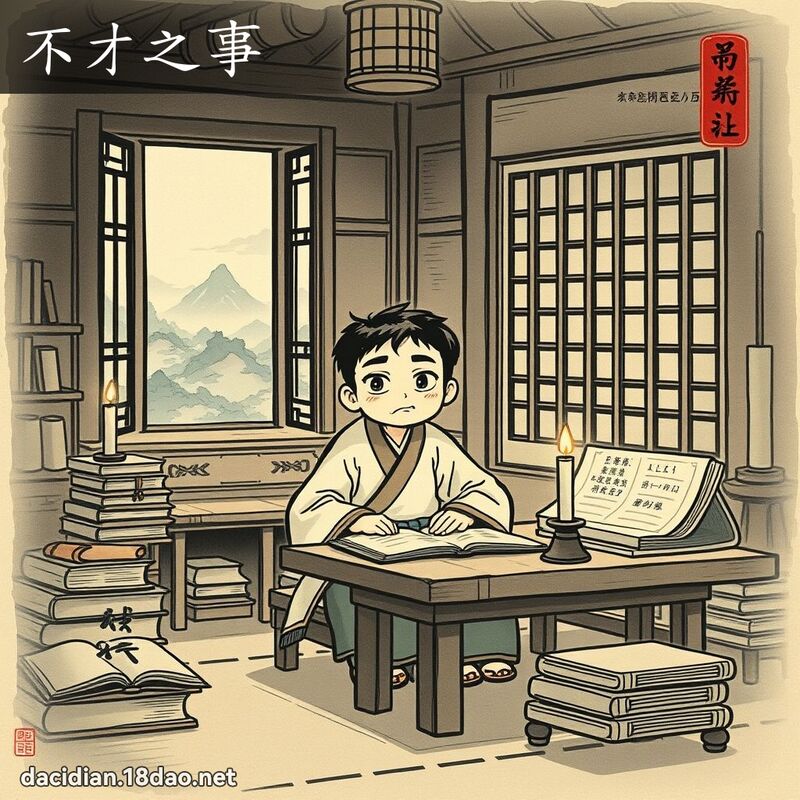 不才之事 配图