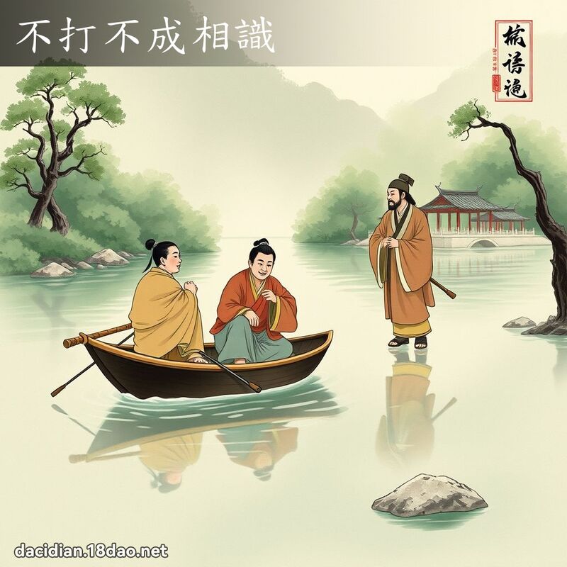 不打不成相识 配图