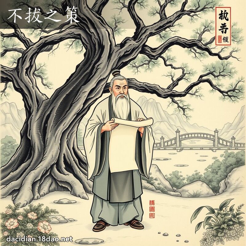 不拔之策 配图