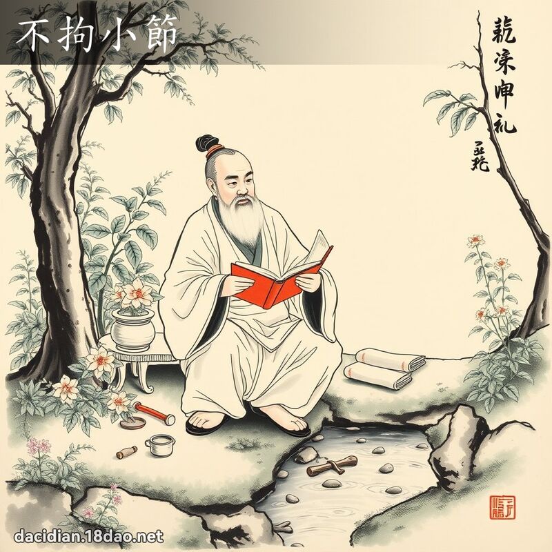 不拘小节 配图