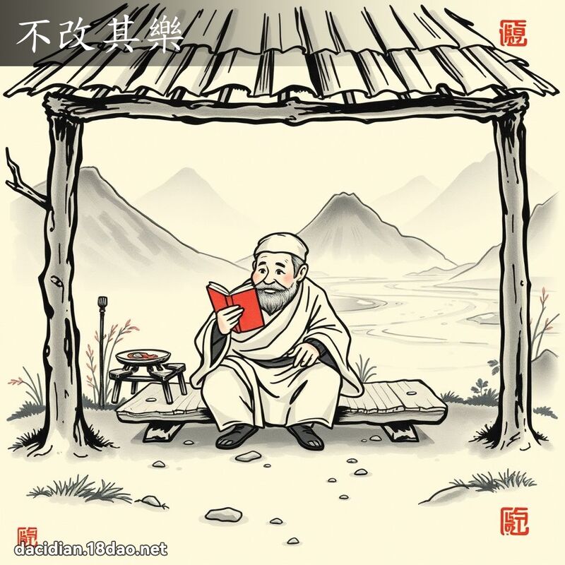 不改其乐 配图