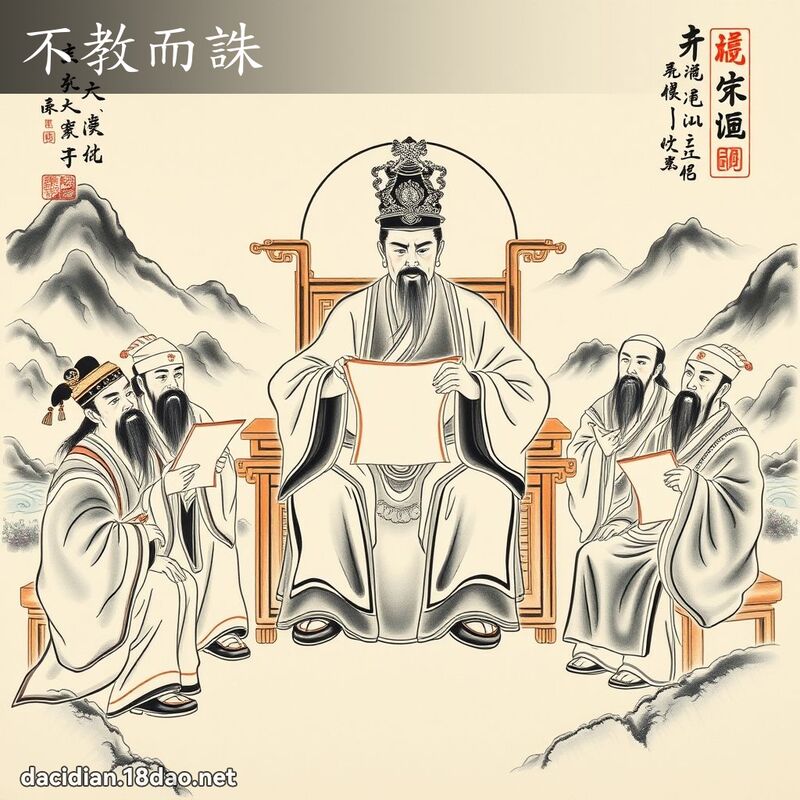 不教而诛 配图