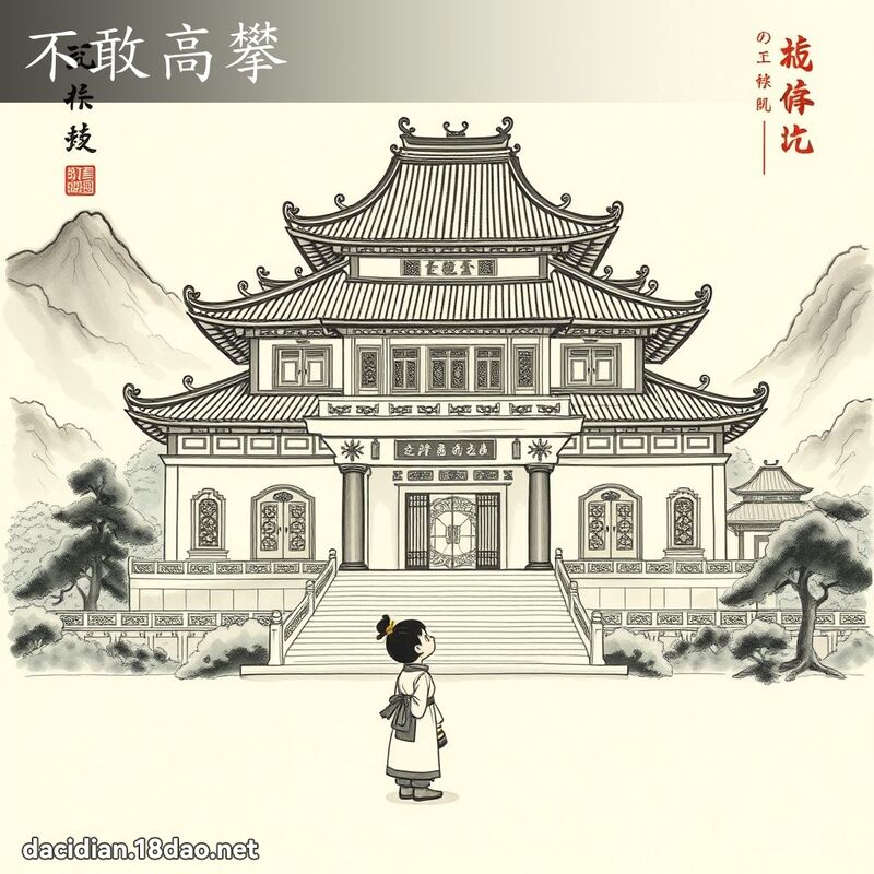 不敢高攀 配图