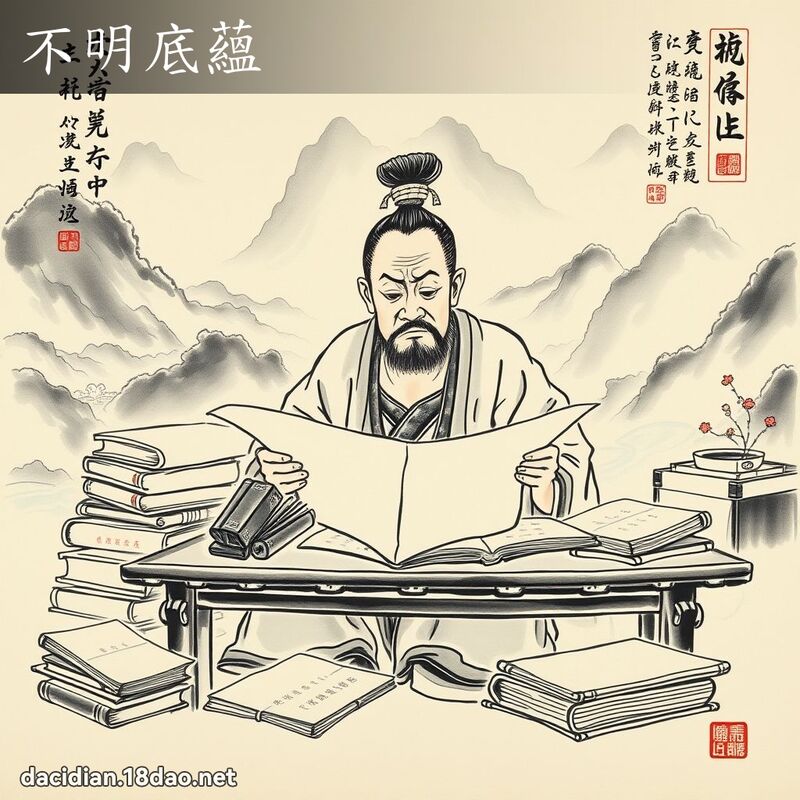 不明底蕴 配图