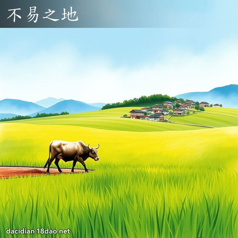 不易之地 配图