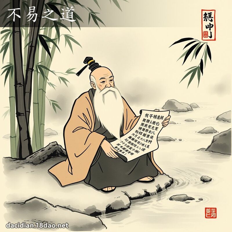 不易之道 配图