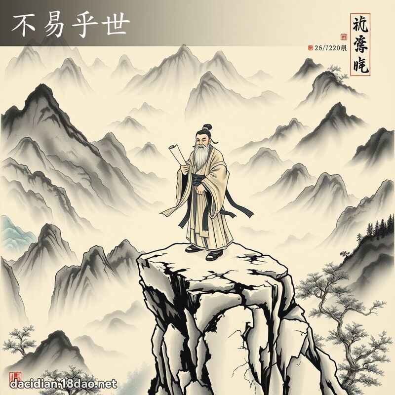 不易乎世 配图