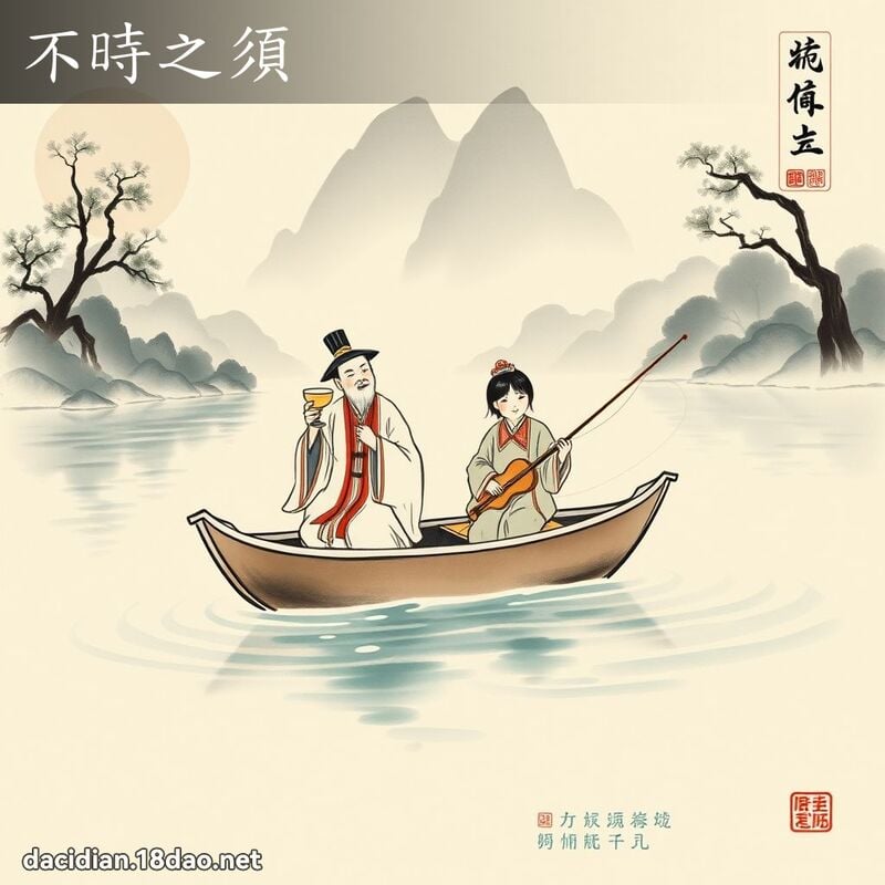 不时之须 配图