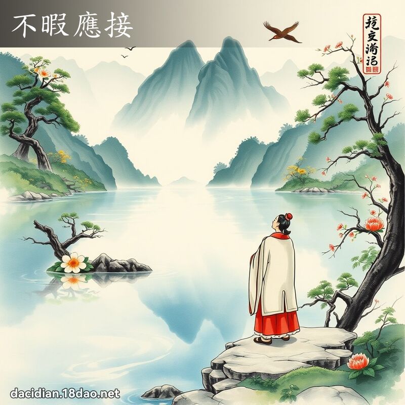 不暇应接 配图