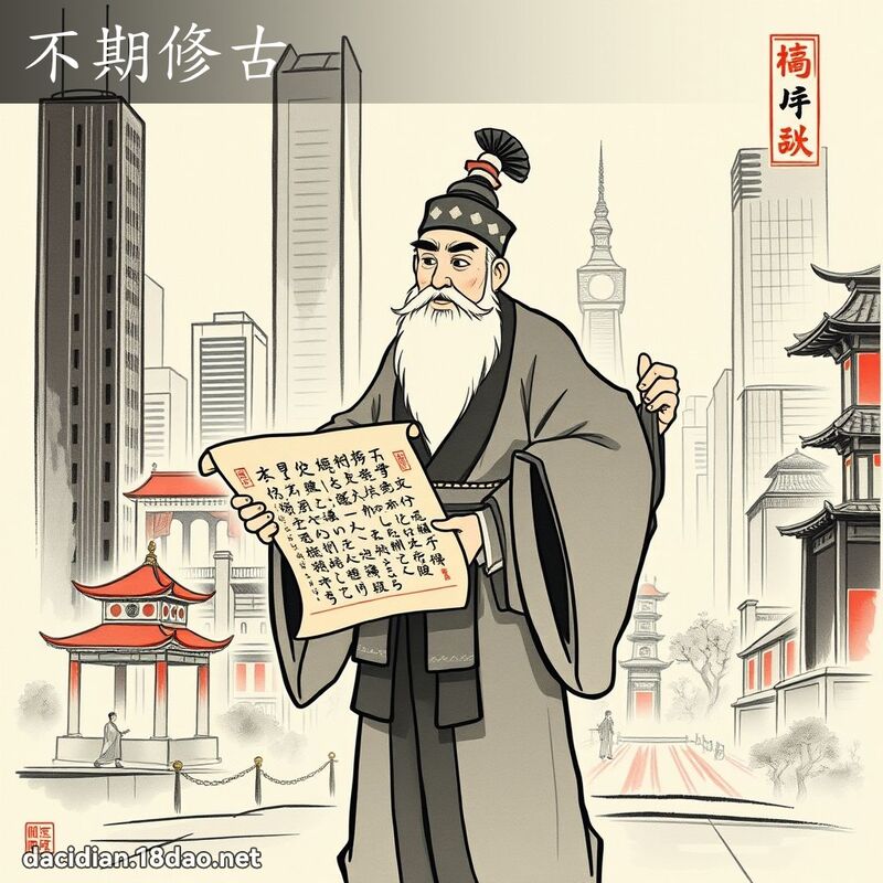 不期修古 配图