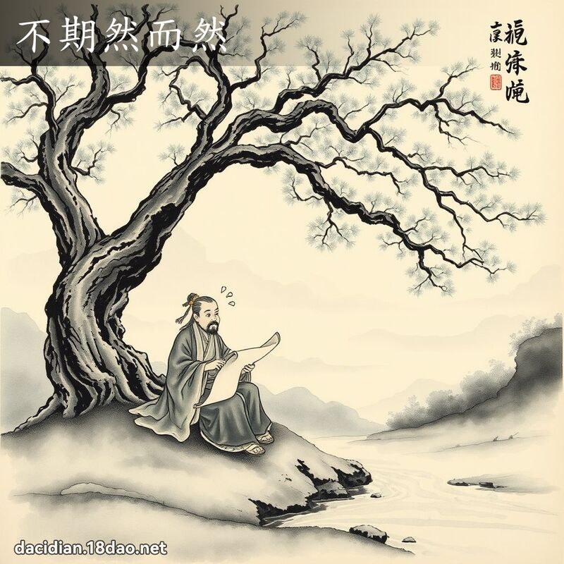 不期然而然 配图