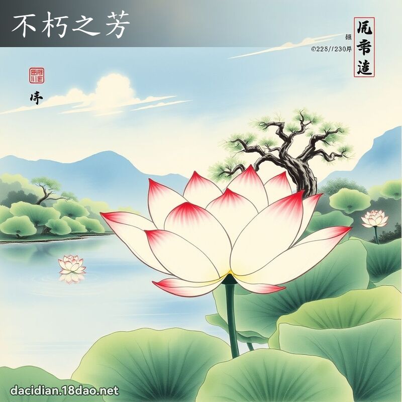不朽之芳 配图