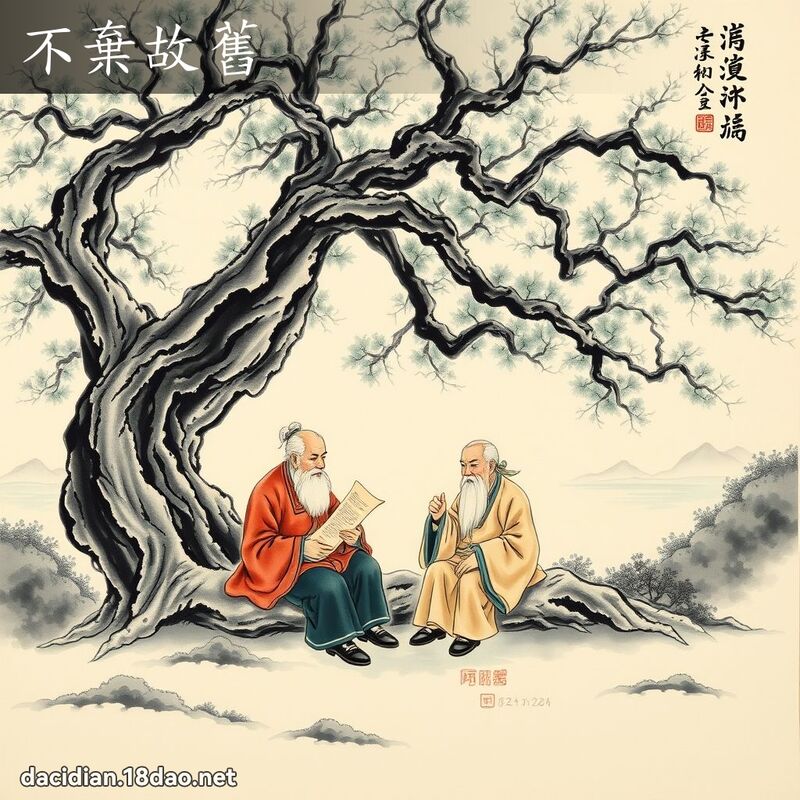 不弃故旧 配图