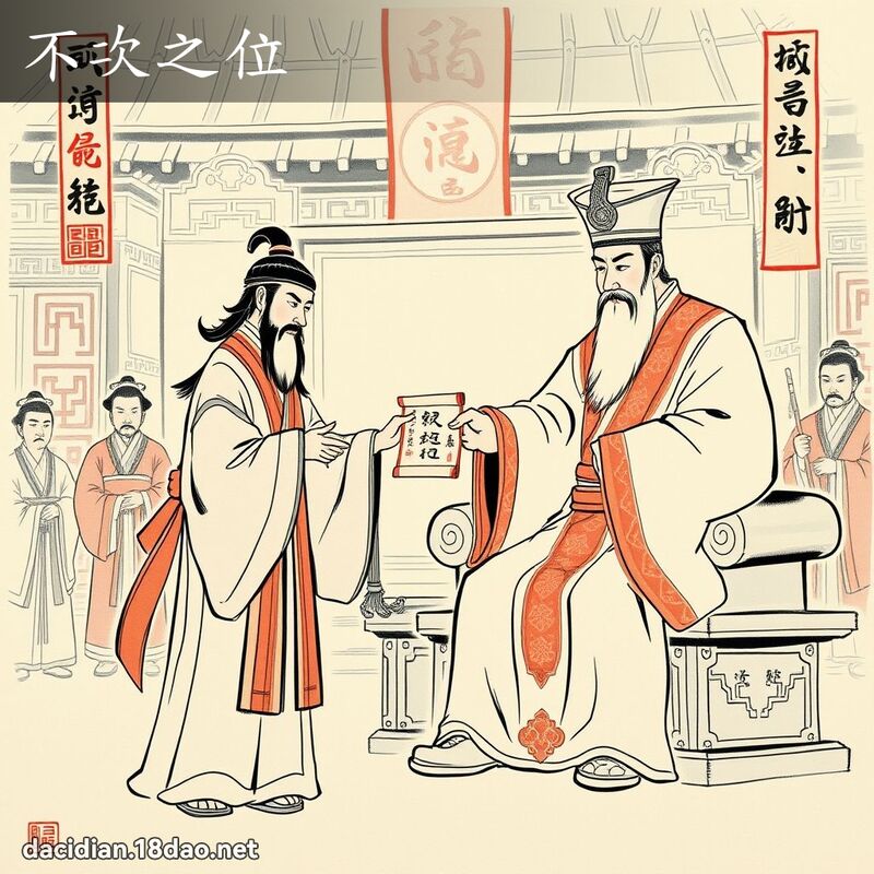 不次之位 配图