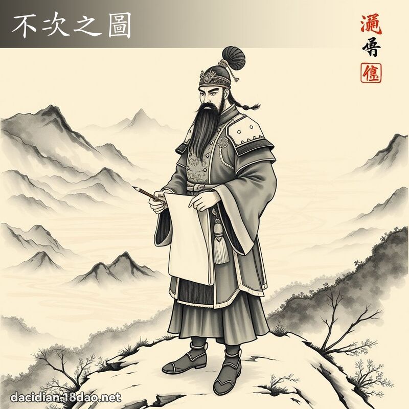 不次之图 配图