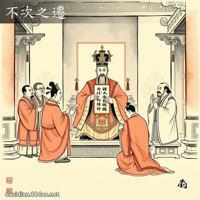 不次之迁 配图
