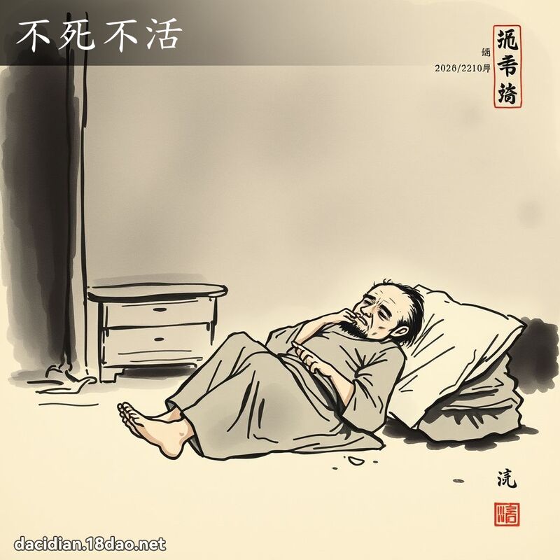 不死不活 配图