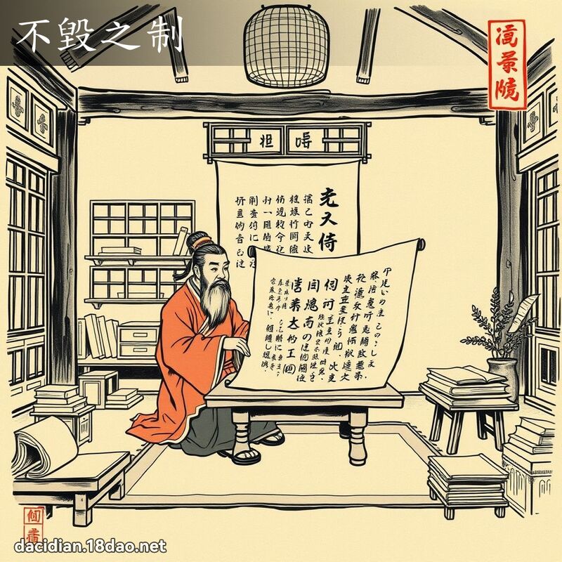 不毁之制 配图