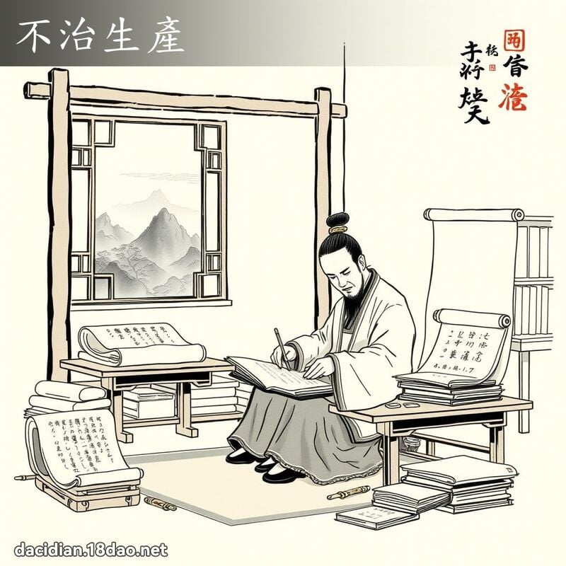 不治生产 配图