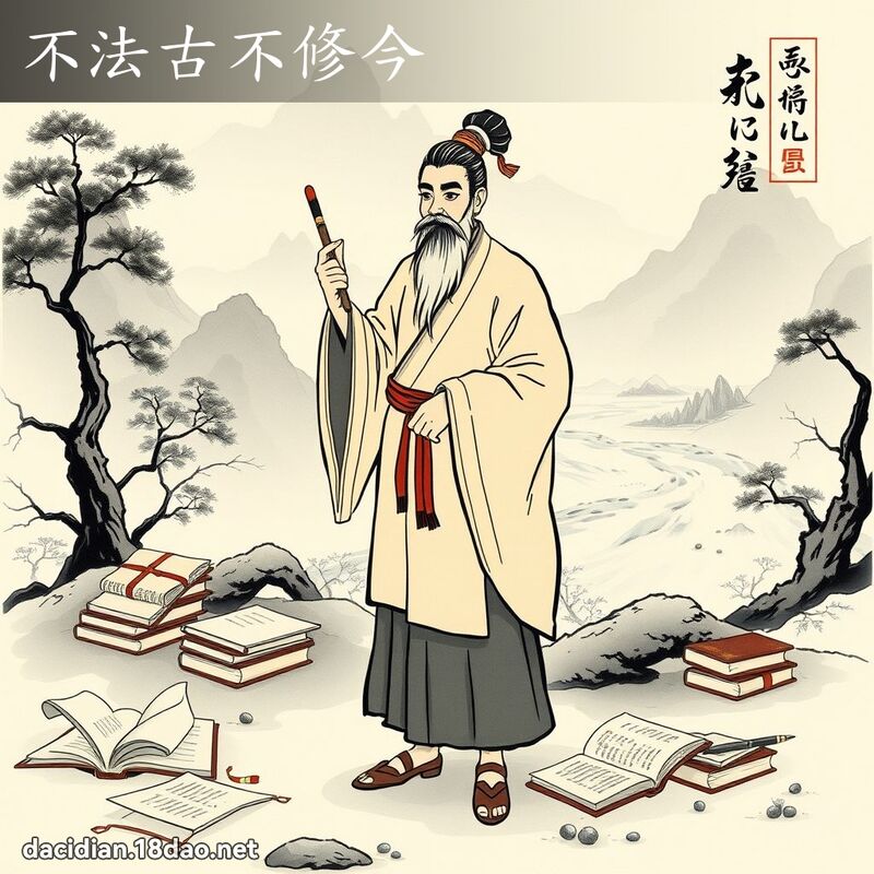 不法古不修今 配图