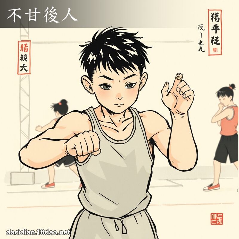 不甘后人 配图