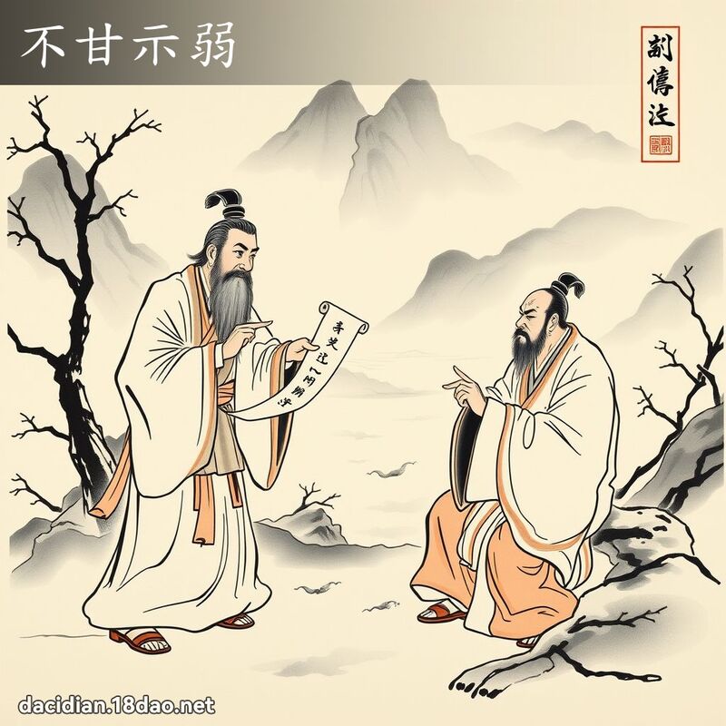 不甘示弱 配图