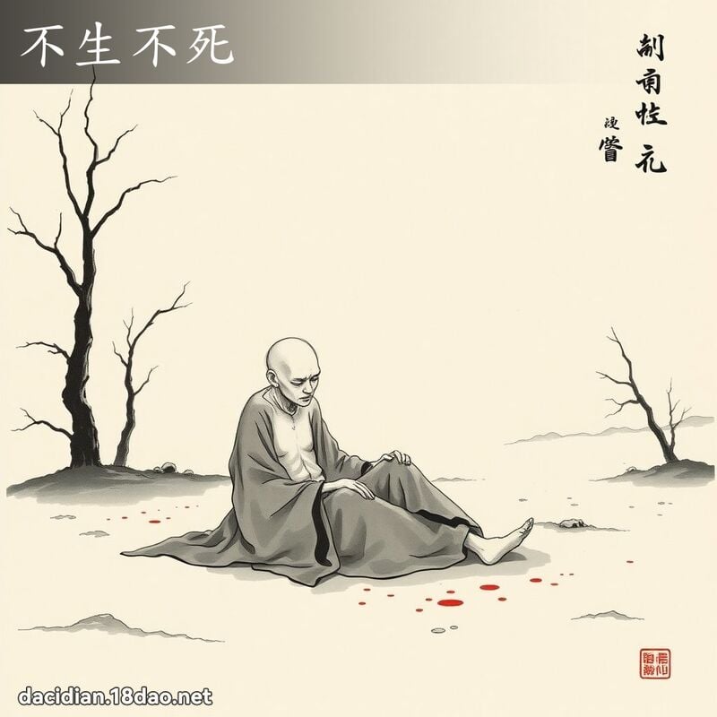 不生不死 配图