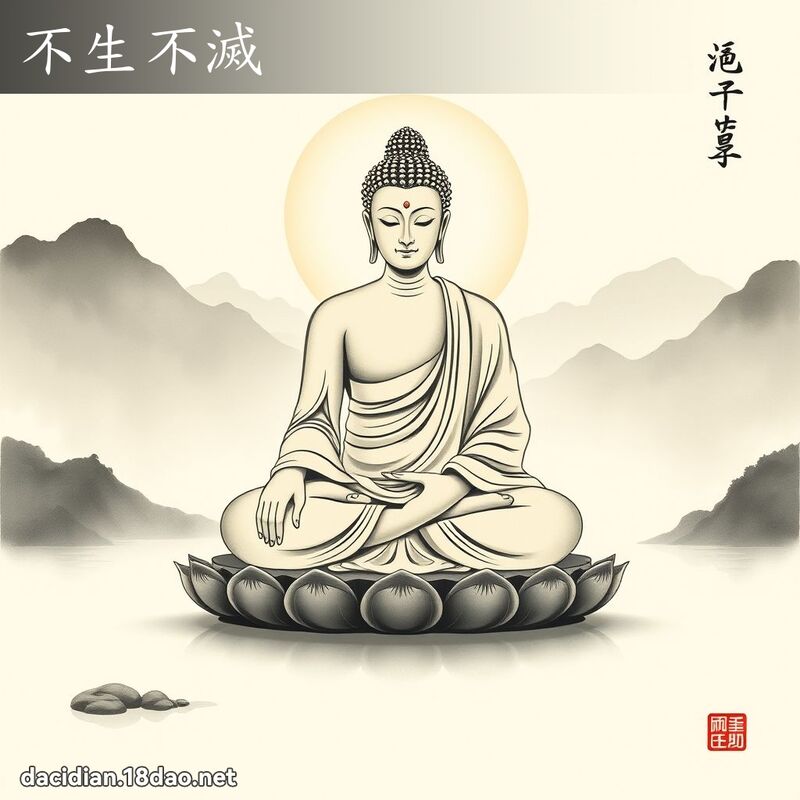 不生不灭 配图