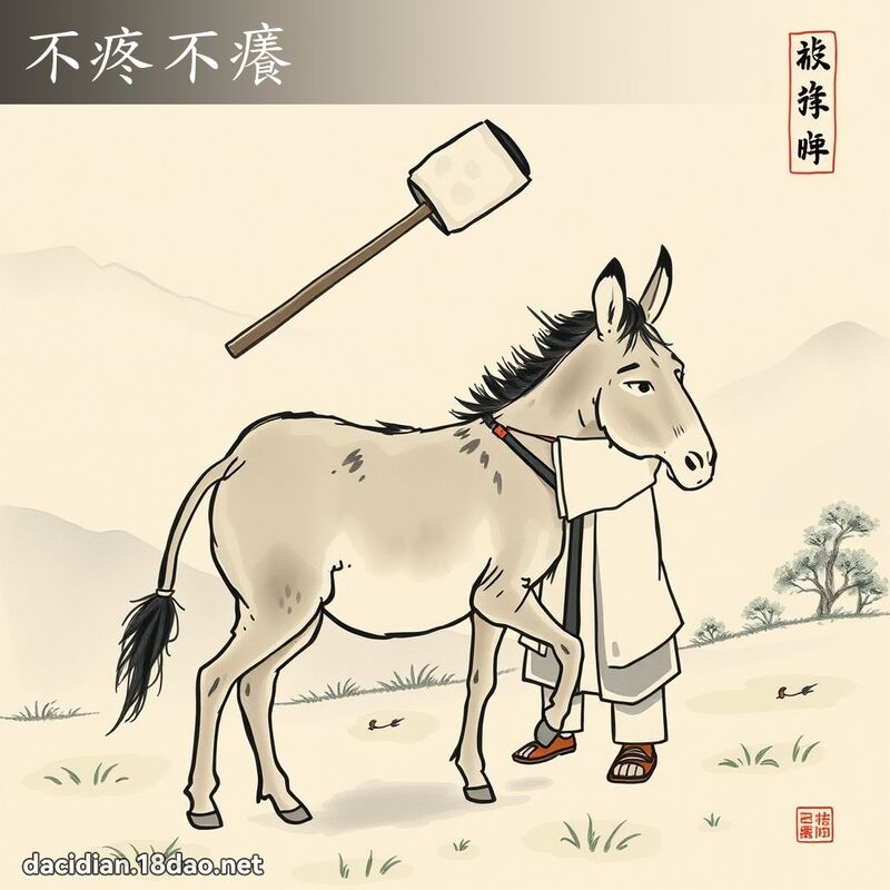 不疼不痒 配图
