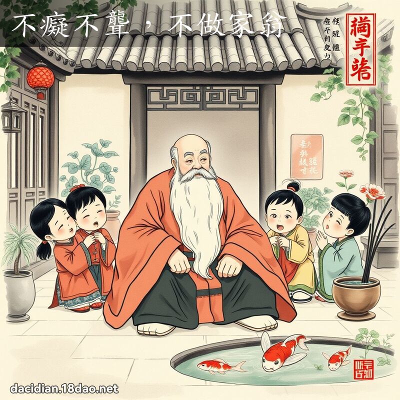 不痴不聋,不做家翁 配图
