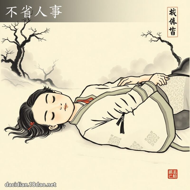 不省人事 配图