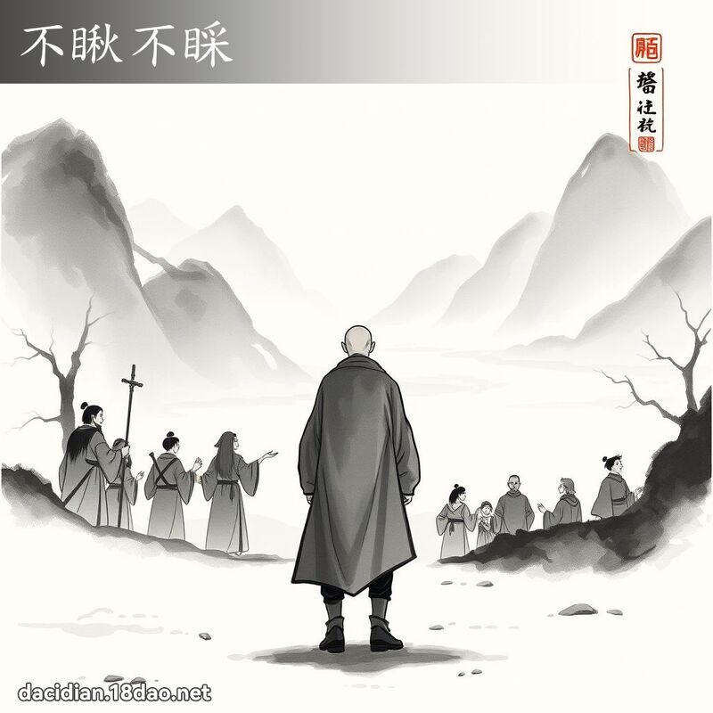 不瞅不睬 配图
