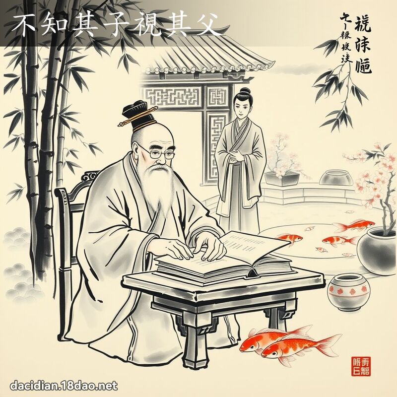 不知其子视其父 配图