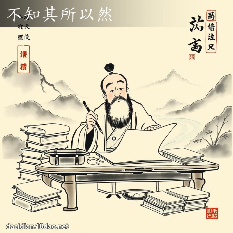 不知其所以然 配图