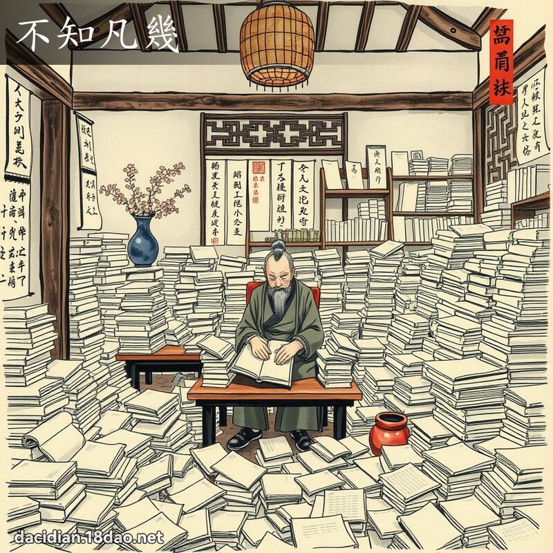不知凡几 配图