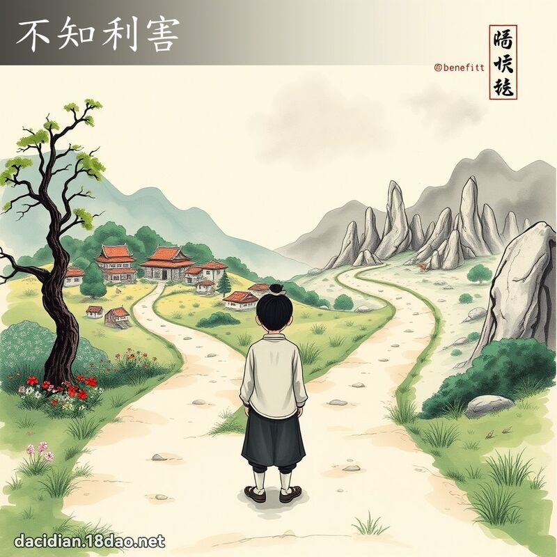 不知利害 配图