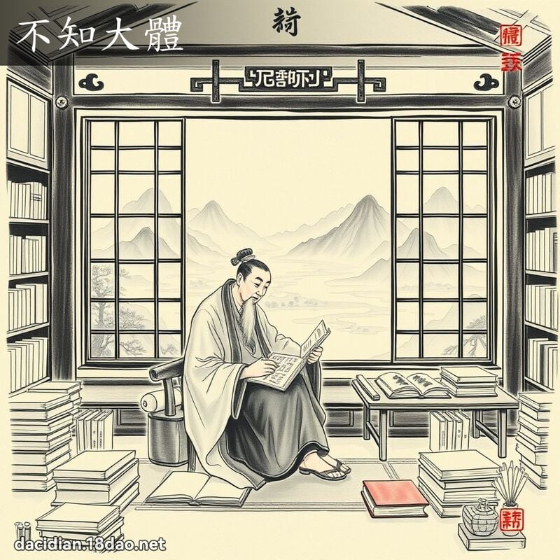 不知大体 配图